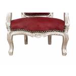 Fauteuil Mini Baroque LOUSI XVI Multicolore - Rouge - 50 x 51 cm