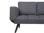 2-Sitzer Sofa BREKKE Schwarz - Dunkelgrau - Grau