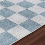 Tapis CLEVELAND Bleu - Textile - 200 x 1 x 275 cm