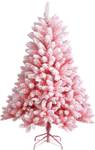 150cm Künstlicher Weihnachtsbaum Pink - Kunststoff - 100 x 150 x 100 cm