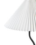 Grande lampe JIKAWO Noir - Blanc - Métal - 25 x 161 x 25 cm