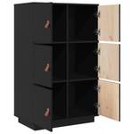 Highboard DE2929 Schwarz - Massivholz - 40 x 109 x 67 cm