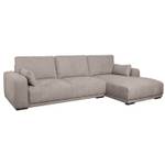 3-Sitzer Ecksofa California Beige - Ecke davorstehend rechts