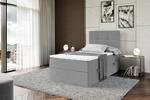 Boxspringbett  MARCE Hellgrau - H4