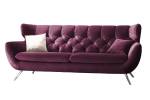 Sofa CHARME 3-Sitzer Velvet Violett