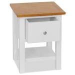 Nachttische 2er Set W377 Braun - Massivholz - 36 x 47 x 30 cm