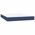 Boxspringbett 3017287-3 Blau - 144 x 203 cm