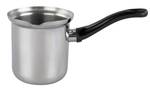 Fackelmann Kaffeetopf Ø 9 cm Milchtopf Grau - Metall - 12 x 24 x 14 cm