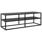 TV-Schrank D382 Marmor Schwarz Dekor