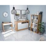 Étagère Noa Beige - Bois manufacturé - 33 x 136 x 72 cm