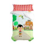 Wooden puppet Bettbezug-set Textil - 1 x 155 x 220 cm