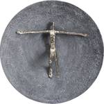 Wandobjekt Umano Silber - Metall - 60 x 60 x 29 cm