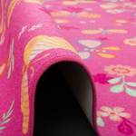 Kinder Spiel Teppich Schmetterling Pink - 100 x 300 cm