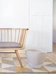 Flachgewebeteppich Pastel Gelb - Textil - 140 x 1 x 200 cm