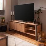 TV-Lowboard 2115 Marron - Gris - Bois manufacturé - 160 x 55 x 40 cm