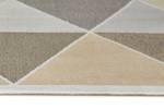 Teppich Harlequin Beige - Textil - 120 x 1 x 170 cm