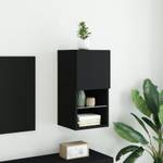 TV-Schrank mit LED-Leuchten D577 Schwarz