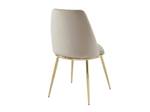 Chaise NEBINA Lot de 2 Beige - Textile - 54 x 83 x 48 cm