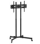 TV-Standfuß LUMT1028TE Schwarz - Metall - 88 x 155 x 67 cm