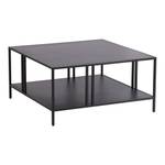 Couchtisch Kumlinge Schwarz - Metall - 80 x 40 x 80 cm