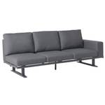 5-Sitzer-Sofa Bayside Grau - Metall - 174 x 75 x 373 cm