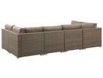 Lounge Set BELVEDERE 7-tlg Braun