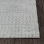 Tapis CIXI Gris - Matière plastique - Textile - 130 x 1 x 180 cm