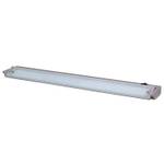 Wandlampe EASY LED Grau - Silber - Metall - 8 x 2 x 58 cm