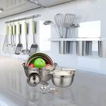 Küchen Set 12-teilig Silber - Metall - 26 x 12 x 26 cm