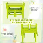 Spieltisch für Kleinkinder Grün