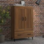 Highboard DE6892 Eiche Schwarzbraun Dekor