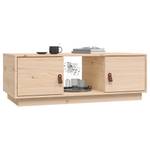 Couchtisch D561 Braun - Massivholz - 50 x 35 x 100 cm