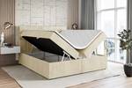 Boxspringbett BERO Beige - 200 x 111 cm - H4