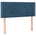 Lit à sommier tapissier 3017268-4 Bleu foncé - 100 x 203 cm