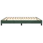 Cadre de lit 3016030-5 Vert foncé - 160 x 25 cm