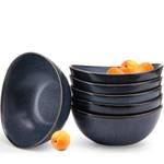 TIME Sch眉ssel-Set (6er-Set) BLACK