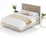 Boxspringbett Laguno Beige - Breite: 200 cm