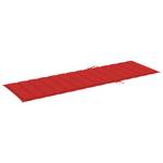 Sonnenliegen-Auflage 3005774-3 Rot - Breite: 70 cm