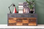 Sideboard Irina Grau - Holz teilmassiv - 178 x 76 x 40 cm