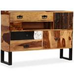 Sideboard 244930 Braun - Metall - Massivholz - Holzart/Dekor - 115 x 80 x 30 cm