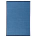 Sisalteppich Natura Klassisch Bordüre Blau - 120 x 170 cm
