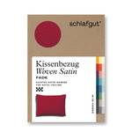 Kissenbezug Woven Fade Satin Rot - 70 x 90 cm