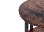 Table d'appoint TOLAR Noir - Marron - Bois manufacturé - 40 x 60 x 40 cm