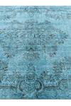 Teppich Ultra Vintage LXXIV Blau - Textil - 196 x 1 x 284 cm