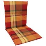 Sessel Hochlehnerauflage BASEL Orange - Gelb - Textil - 48 x 98 x 4 cm