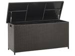 Coffre MODENA Noir - Marron - Marron foncé - 126 x 63 x 46 cm