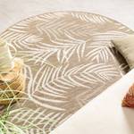 In- & Outdoor Teppich R Malta Leaves Beige - 200 x 200 cm