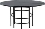 Table ronde en MDF Copenhagen 140 cm Noir - 140 x 140 cm