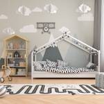 Lit cabane Design 36834 Blanc