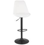 Tabouret De Bar ROSITA Blanc - Métal - 48 x 103 x 55 cm